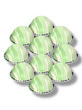 Nespresso Vertuo Pods Pistachio Vanilla over Ice Tropical 2 Sleeves 20 Capsules